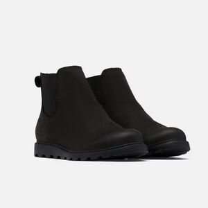 SOREL Ainsley Waterproof Chelsea Boot Black NWT